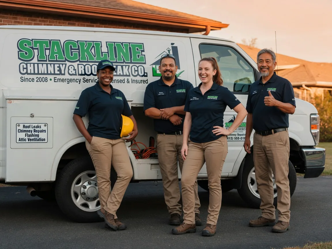 Chimney flashing repair company in Breda, IA